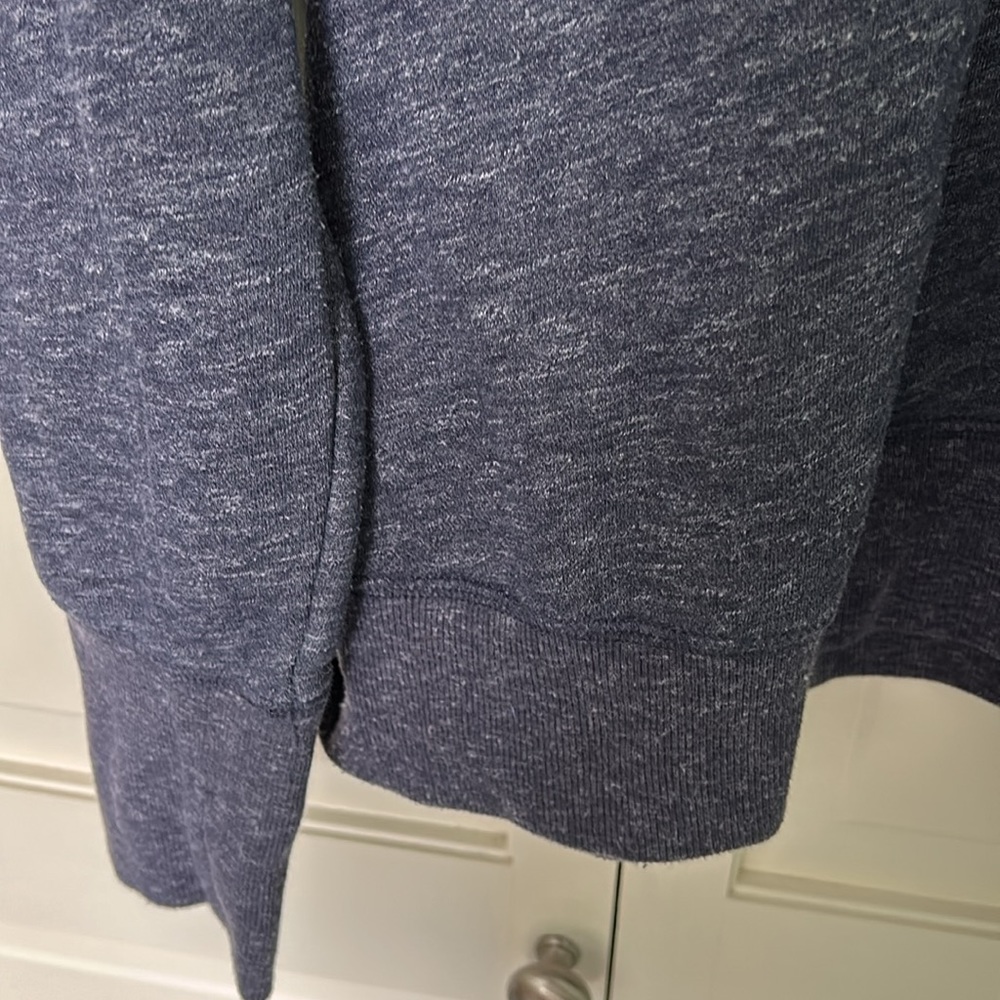 Tek Gear Blue XXL Ultrasoft Fleece Crewneck Sweatshirt - Picture 2 of 6